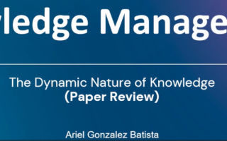 Fundamentos del Knowledge Management